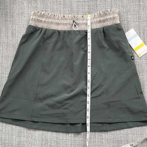 Zella Excursion Active Mini Skirt Dark Green Grey Size XS‎ - Picture 5 of 8